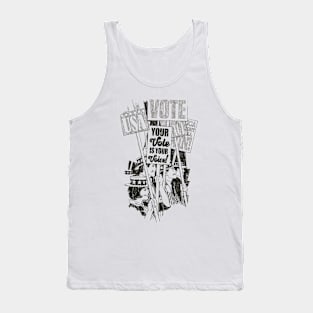 Your Vote is Your Voice 1972 Tank Top